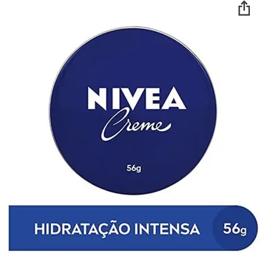 [Recorrencia]Creme Nivea Hidratante Lata 56g R$ 10