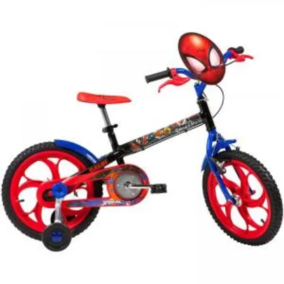 Bicicleta Caloi Homem-Aranha - Aro 16 - Infantil R$ 408