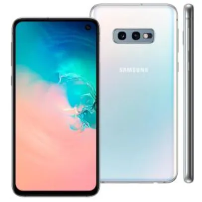 Smartphone Samsung Galaxy S10e Branco 128GB, 6GB RAM - R$2399