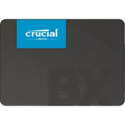 SSD Crucial BX500, 240GB, SATA | R$170