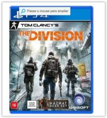 [Submarino] Game Tom Clancy's The Division - PS4 por R$ 155