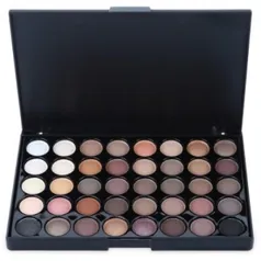 Pearl Shimmer Fashion 40 Colors Eye Shadow Compact Palettes  -  01  por R$ 11