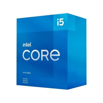 Processador Intel Core i5 11400F 2.60GHz - 4.40GHz Turbo 12MB | R$1124