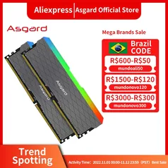 Memória DDR4 Asgard W2 8GBx2 3200MHz