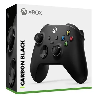 [NOVOS USUÁRIOS] Controle Xbox Series Carbon Black - R$ 339
