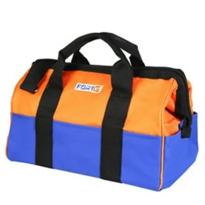 Saindo por R$ 59,9: Bolsa para Ferramentas 43cm com Lona Reforçada e 22 Bolsos - FORTGPRO-FG8991 | Pelando