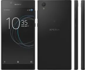 Smartphone Sony Xperia L1 G3312 Preto com 16GB, Tela 5.5" HD, Dual Chip, Câmera 13MP, 4G, Quad-Core e 2GB RAM - R$521