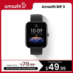 Smartwatch Amazfit Bip 3 