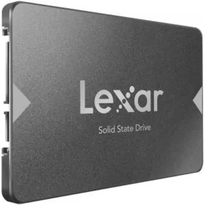 SSD Lexar NS100, 128GB, Sata III, Leitura 520MBs | R$ 149