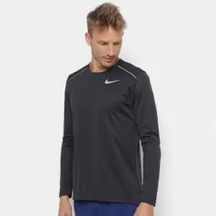 [Frete Grátis] Camiseta Nike Manga Longa Dri-Fit Miler