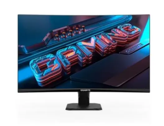 Monitor Gamer Gigabyte, 27 Full HD, 180Hz, 1ms, DisplayPort e HDMI, 108% sRGB, HDR, Adaptive-Sync - GS27FC SA