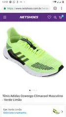 TÊNIS ADIDAS CLIMACOOL M | R$220