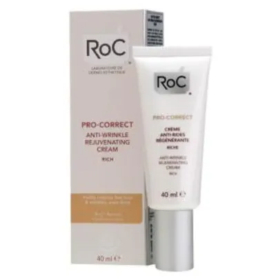 Pro-Correct Cream Rich Roc - Creme Facial Antirrugas - 40ml | R$140