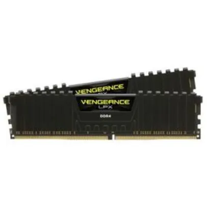 Memória RAM Corsair Vengeance LPX, 16GB (2x8GB), 3000MHz, DDR4, CL16, Preto