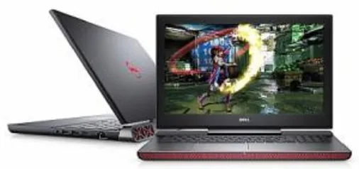 Notebook Dell Inspiron 15 Gaming i15 Intel Core i7 8GB (GeForce GTX 1050TI com 4GB) 1TB Tela 15,6" TN Full HD Windows 10 - Preto | R$4.000