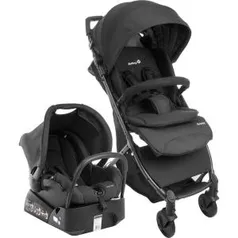 Carrinho de Bebê Travel System Airway Full Black - Safety 1st - R$684