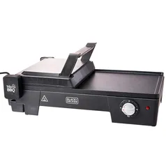 Grill elétrico antiaderente 1500 Watts - G2200 Trio bbq - Black + Decker