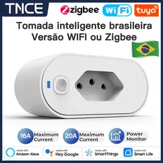 [C. Nova R$4,99] Plug Inteligente 16A Compatível com Alexa