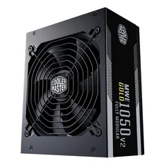 Fonte Cooler Master MWE Gold V2, 1050W, 80 Plus Gold, Full Modular, PFC Ativo, Bivolt, Preto - MPE-A501-AFCAG-WO