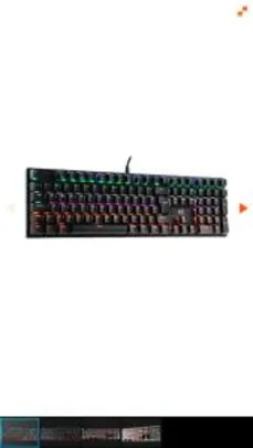 Teclado Mecânico Gamer Dazz Rapid Fire Fps Pro, Multiple Switch Outemu, | R$ 193