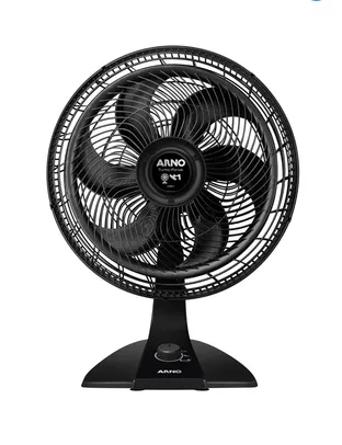 Ventilador de Mesa Arno Turbo Force 40cm VF42 6 Pás 3 Velocidades 126W