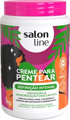 Creme Para Pentear Definição Intensa - 1 Kg Salon Line, Salon Line, Branco, 1 kg