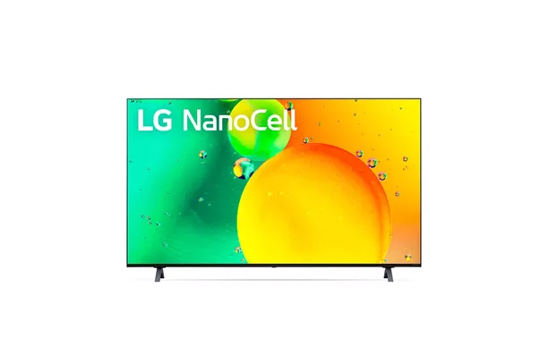 Smart TV LG 50'' 4K NanoCell 50NANO75 Inteligência Artificial AI ThinQ Smart Magic Google Alexa