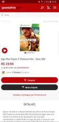 Max Payne 3: Platinum Hits - Xbox 360 - R$20
