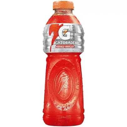 Pack de Isotônico Gatorade Morango com Maracujá Garrafa 500ml 12 Unidades