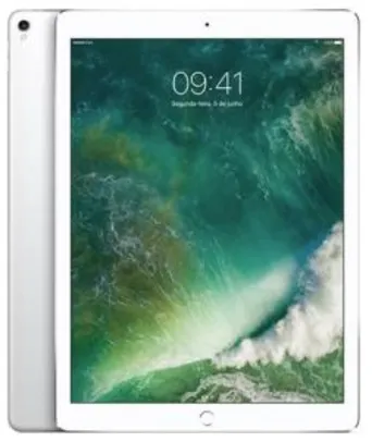 iPad Pro 64GB Wi-Fi + 4G Cellular Tela 12,9" Câmera 12MP Prata - Apple - R$3675