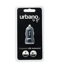 Carregador Veicular, Urbano, TG-UD0044, Preto | R$19