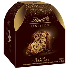 [100% cashback] Panettone Duplo Chocolate Lindt 400g