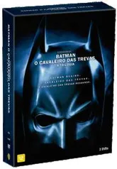 [Saraiva] DVD Batman: o Cavaleiro Das Trevas - A Trilogia - 3 DVDs - R$20