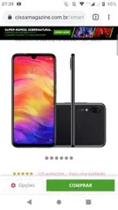 Smartphone Xiaomi Redmi Note 7 128GB Versão Global Desbloqueado Preto - R$1082