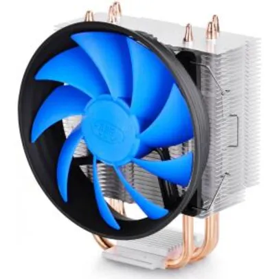 Cooler para processador DeepCool Gammaxx 300, Blue 120mm, Intel-AMD - R$80