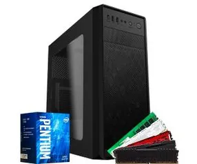 Computador Gamer, Intel G4560, GeForce GTX 1050 Ti 4GB, RAM 8GB DDR4, HD 1TB, 400W, SI-5100