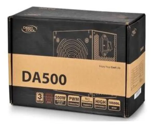 Fonte Deepcool DA500 80Plus Bronze | R$320