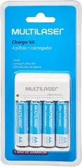 [App+primeira compra] Pilhas recarregáveis Multilaser | R$52