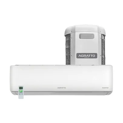 Ar Condicionado Split Agratto Hi Wall Liv Top Inverter 24.000 BTUs Quente e Frio  LCST24QF-02I 220V