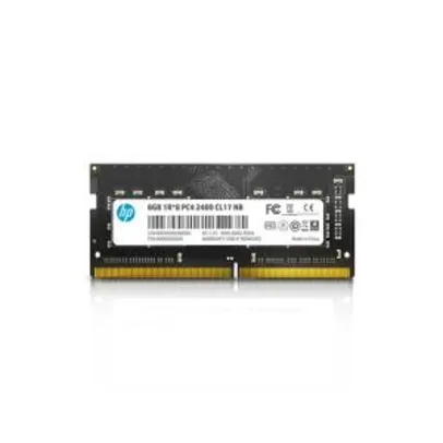 Memória RAM HP 8GB DDR4 2400MHZ Notebook (Soddim)