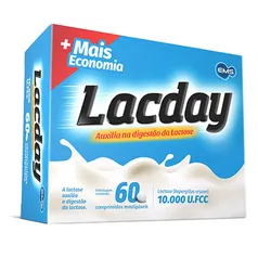 LACDAY COM 60 COMPRIMIDOS MASTIGÁVEIS