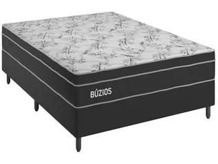 Cama Box Casal (Box + Colchão em Molas) - Plumatex Búzios