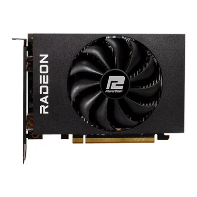 Placa de Video PowerColor Radeon RX 6400 ITX, 4GB, GDDR6, 64-bit, AXRX-6400-4GBD6-DH