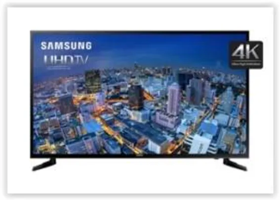 [Sou Barato] Smart TV LED 48" Samsung 48JU6000 Ultra HD 4K com Conversor Digital 3 por R$ 1889