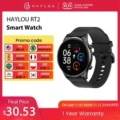 SmartWatch Haylou RT2 LS10 Smart Watch