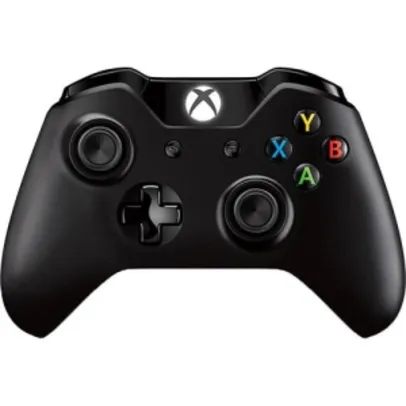 [Americanas] Controle Xbox One Sem Fio Preto - R$225
