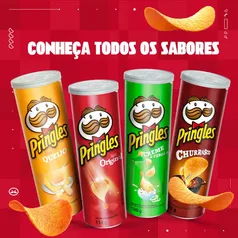 [AME R$ 10,18 ou R$ 9,94 SUPER CAÇADORES] 2 un BATATA PRINGLES 120g