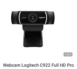 Webcam logitech c922pro | R$400