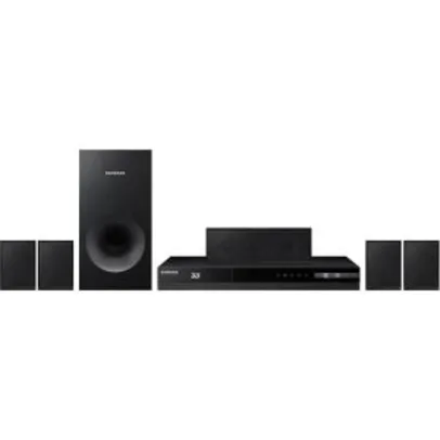 Home Theater Blu-Ray 3D Samsung HT-F4505 500W 5.1 Canais Full HD HDMI USB Rádio FM