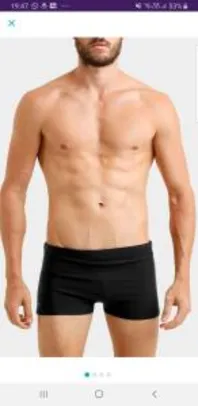 Sunga Mash Boxer - Preto R$28